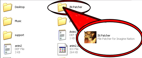 IN patcher folder